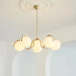 Round Ball Curve Chandelier 2