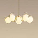 Round Ball Curve Chandelier 8