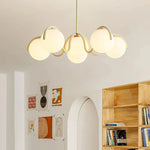 Round Ball Curve Chandelier 9