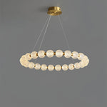 Round Buddha Beads Chandelier 10