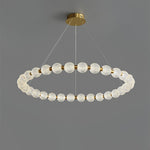 Round Buddha Beads Chandelier 11