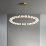 Round Buddha Beads Chandelier 13