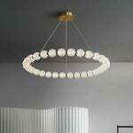 Round Buddha Beads Chandelier 22