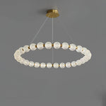 Round Buddha Beads Chandelier 26