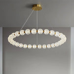 Round Buddha Beads Chandelier 3