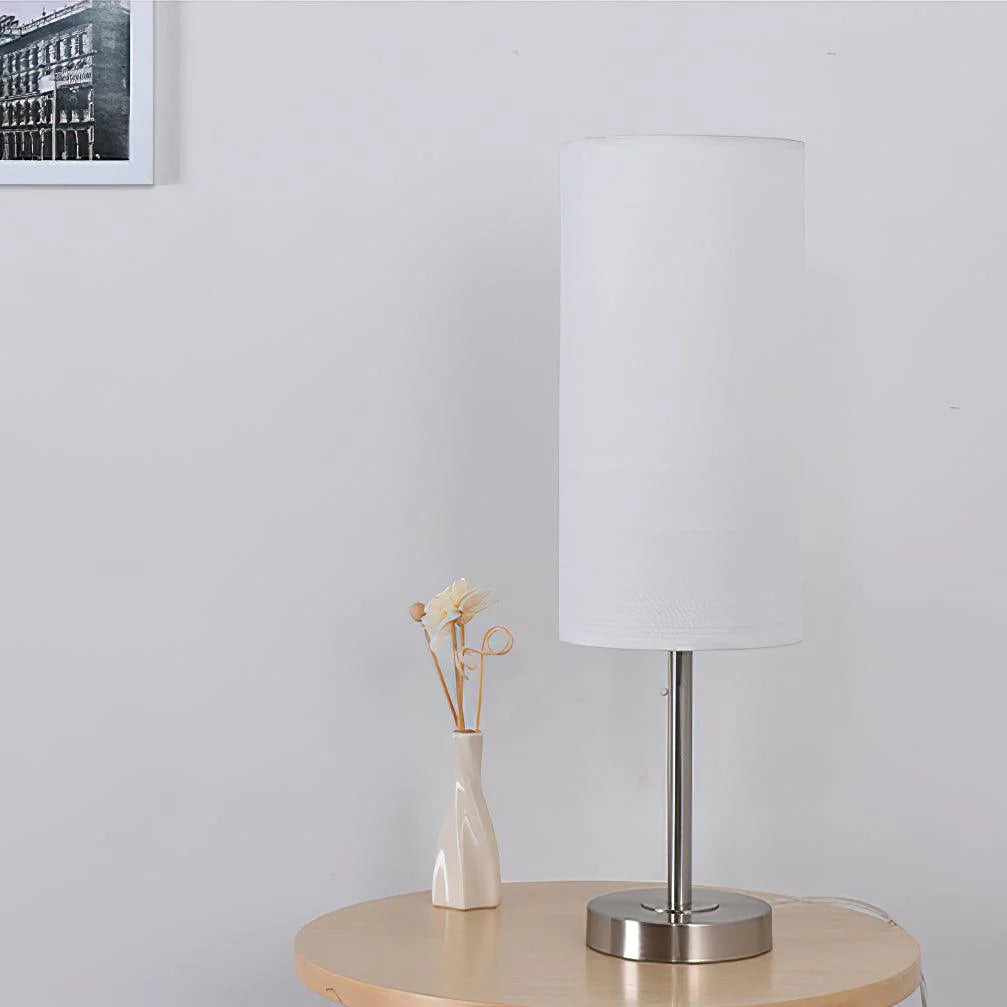 Round Fabric Table Lamp 11