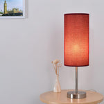 Round Fabric Table Lamp 18