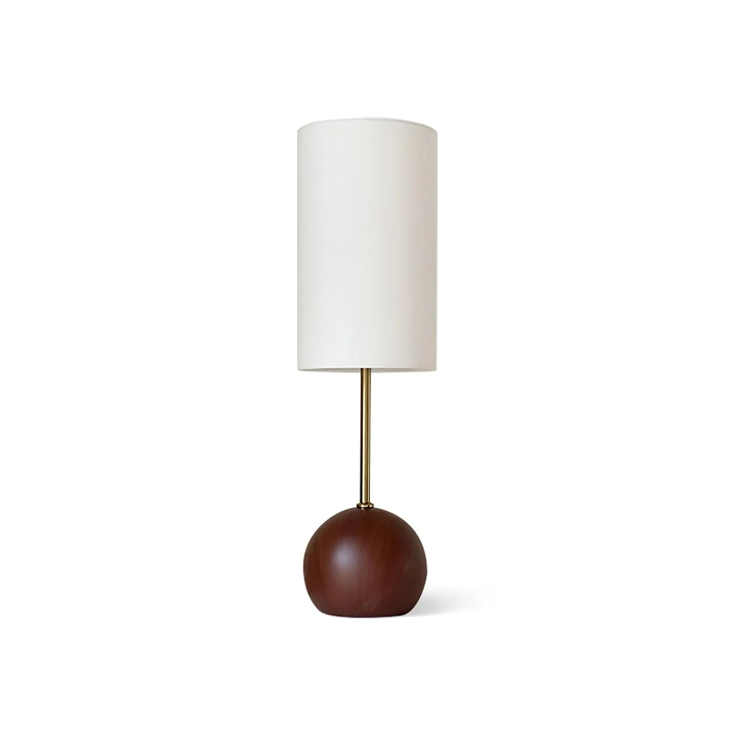 Round Wood Table Lamp 13