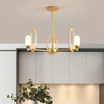 Scandinavian Wooden Chandelier 14