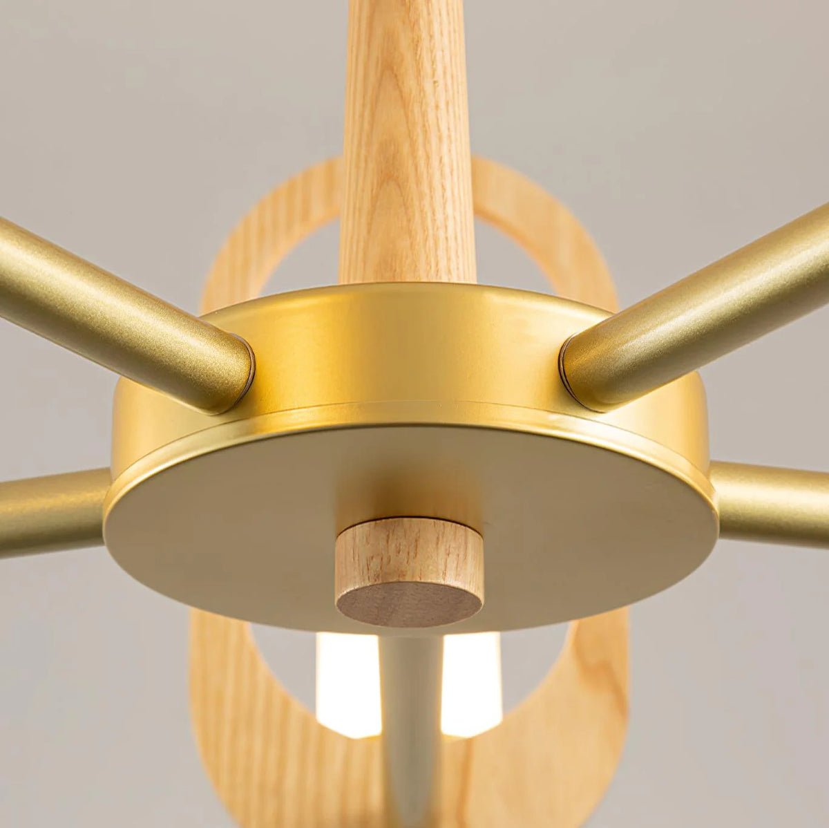 Scandinavian Wooden Chandelier 7