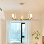 Scandinavian Wooden Chandelier 9