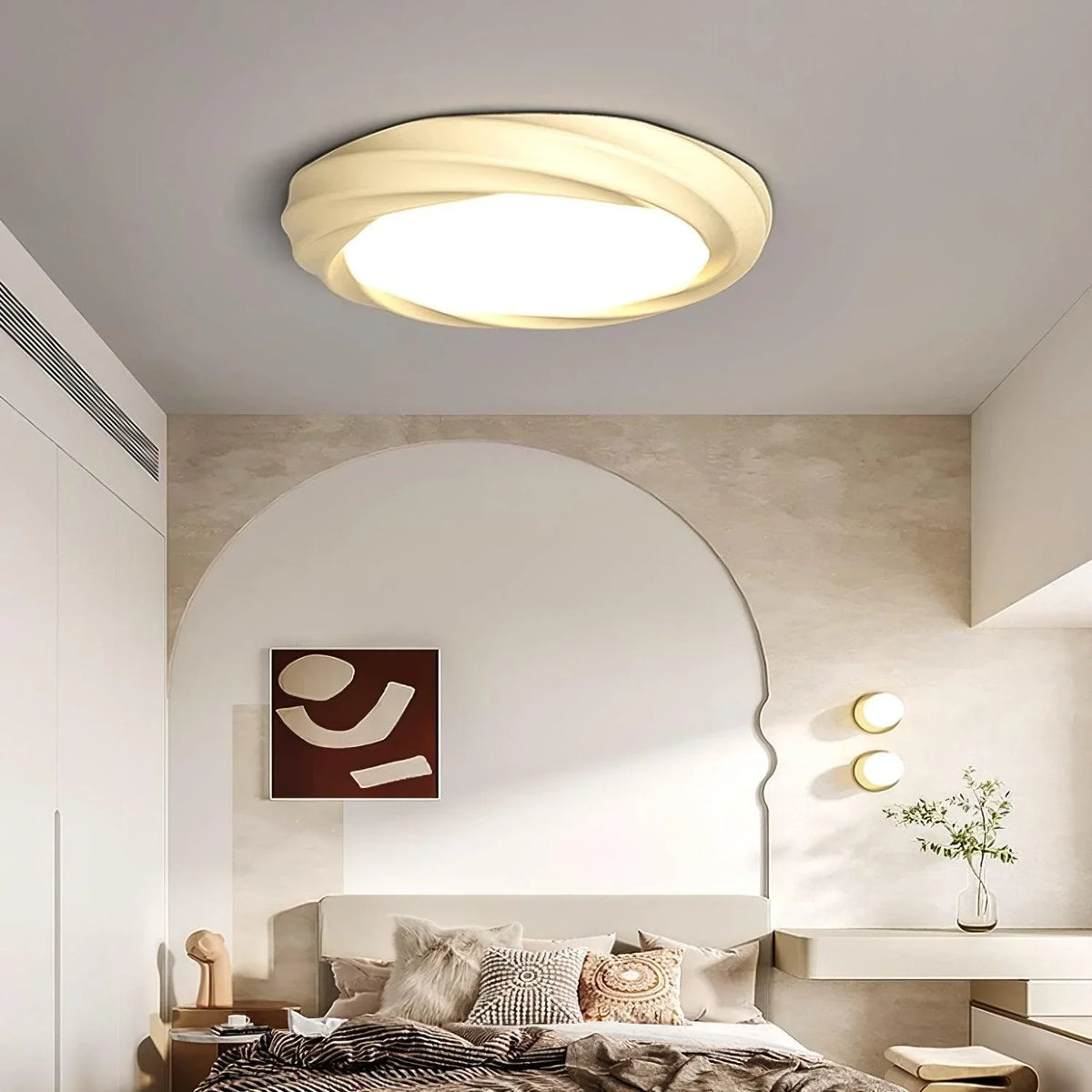 Simple_Cream_Ceiling_Light_9