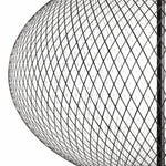  Spherical Mesh Floor Lamp 13