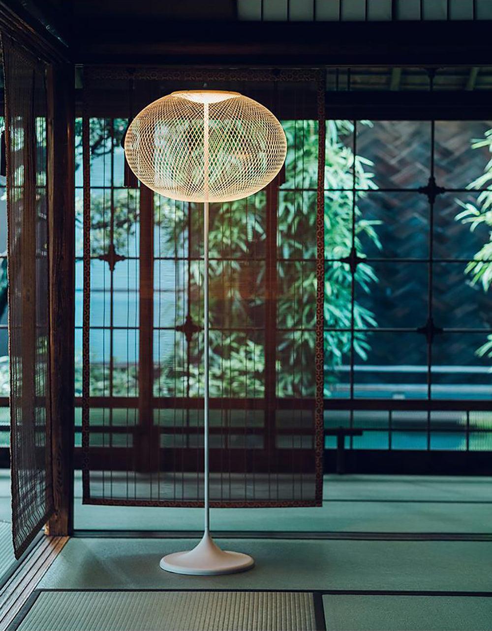 Spherical Mesh Floor Lamp 15