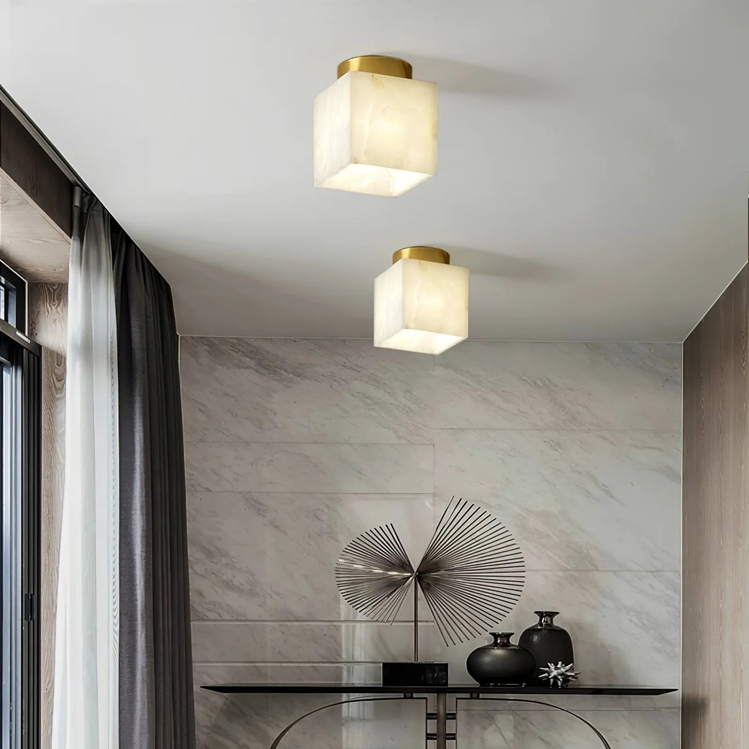 Square_Marble_Ceiling_Light_2