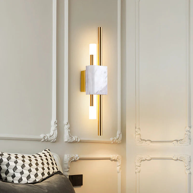 Superior_Marble_Wall_Sconces_with white color