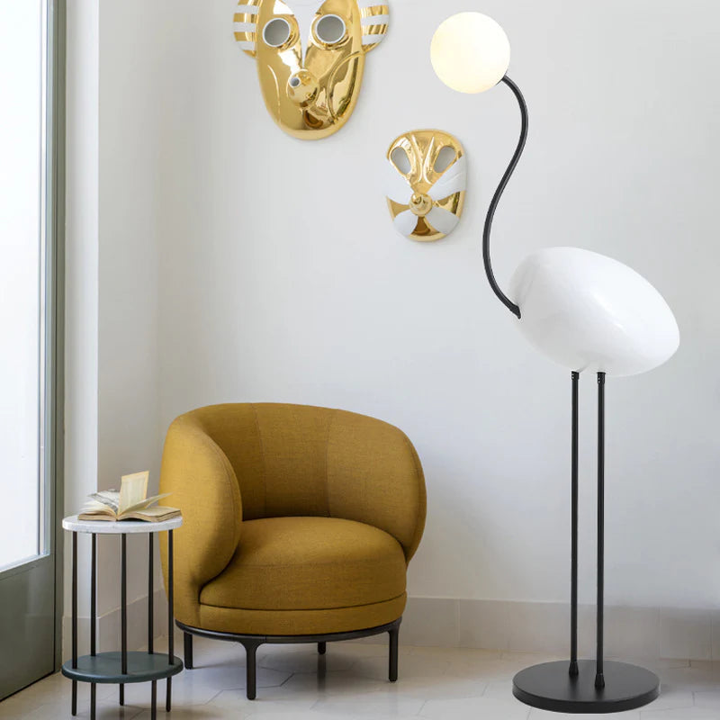 Swan Floor Lamp 3