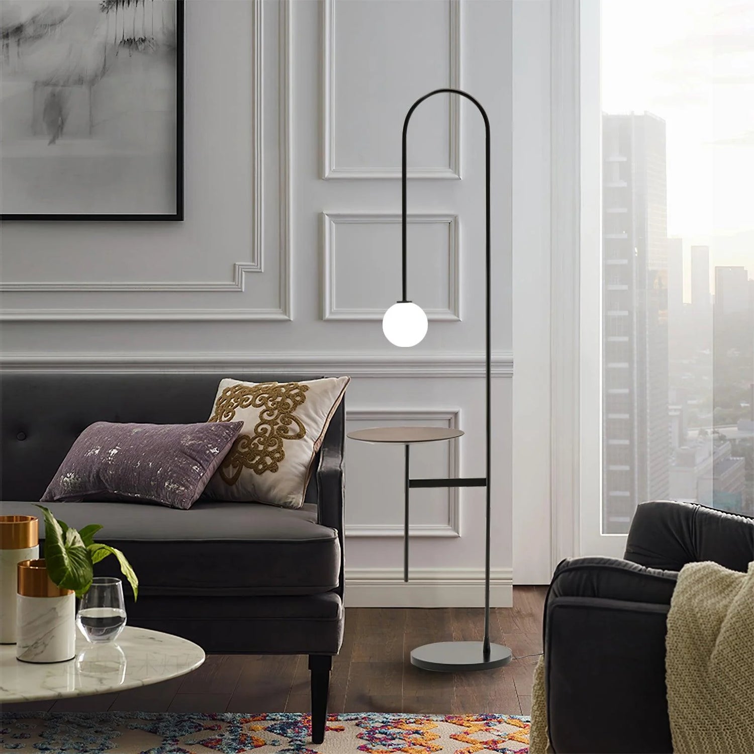 Table Post Floor Lamp 2