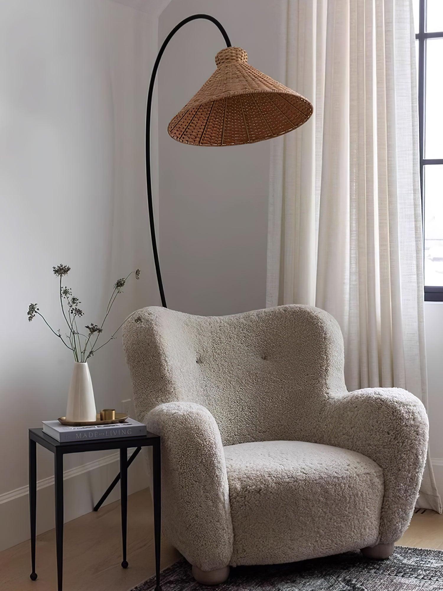 Tana Woven Floor Lamp 47