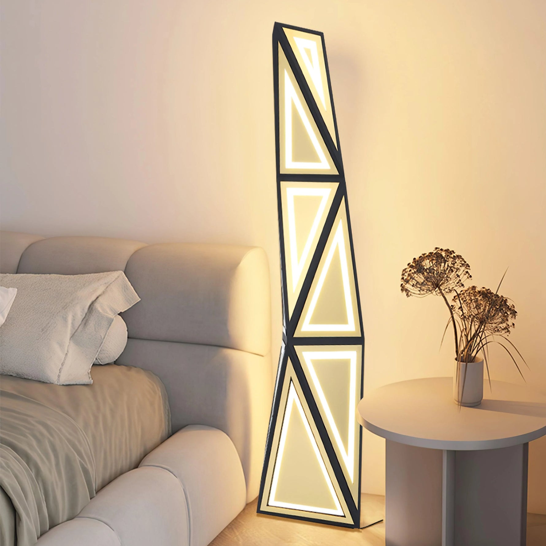 Tapered Cube Floor Lamp 10