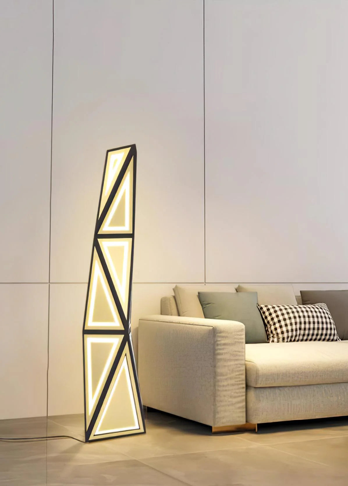 Tapered Cube Floor Lamp 8