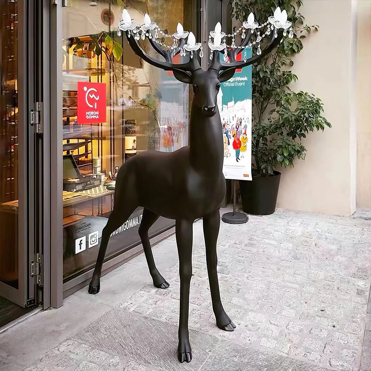 The Sika Deer Floor Lamp 16