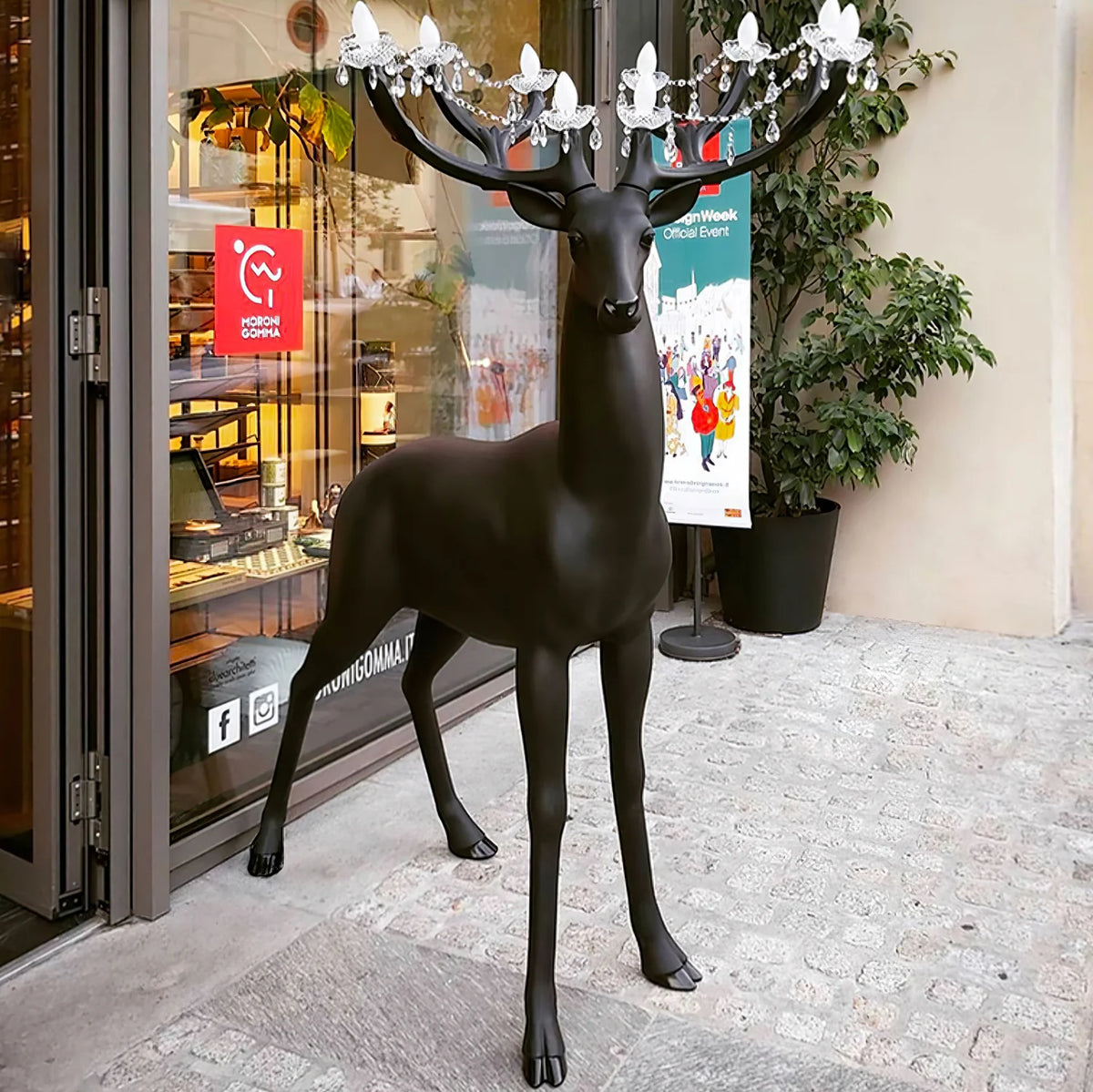 The Sika Deer Floor Lamp 18