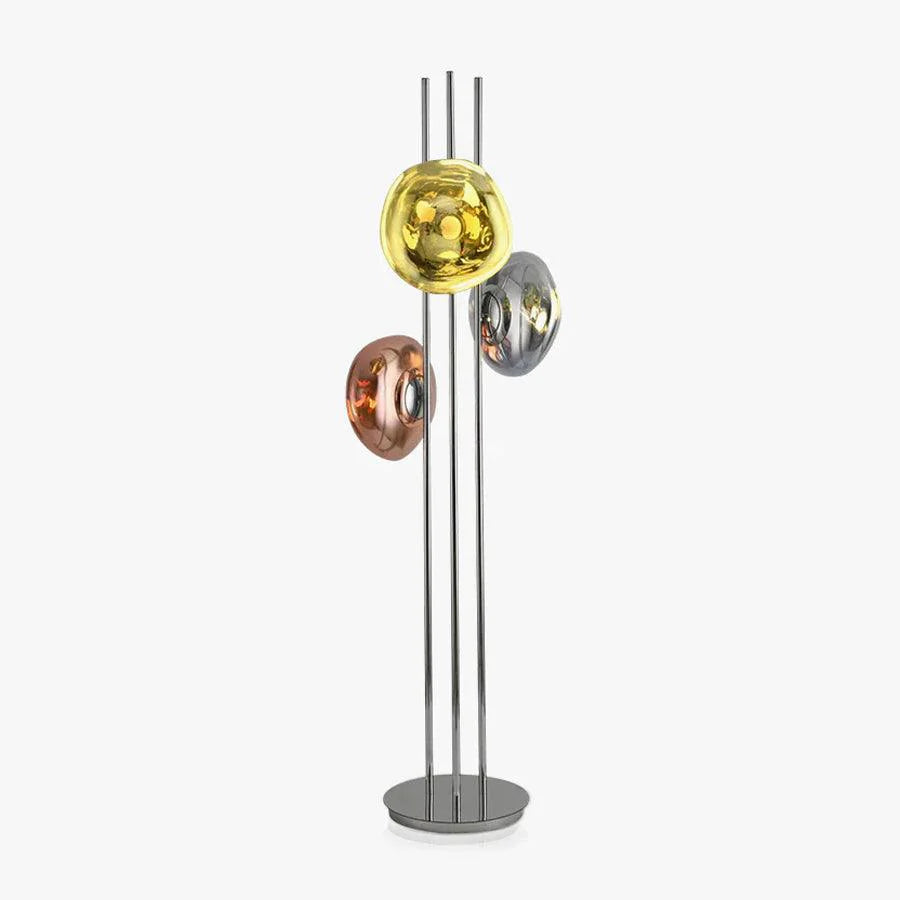 Three Lava Glass Floor Lamp 1