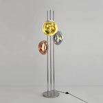 Three Lava Glass Floor Lamp 13