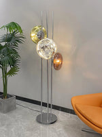 Three Lava Glass Floor Lamp 2