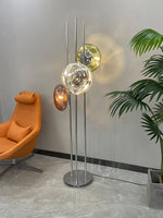 Three Lava Glass Floor Lamp 23