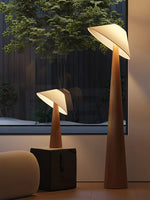 Tilt Hat Wooden Table Lamp 10