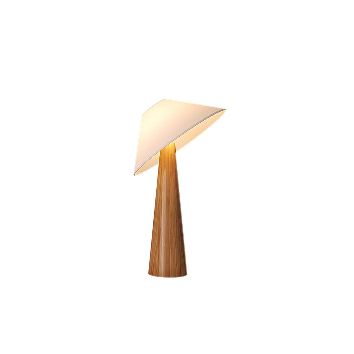 Tilt Hat Wooden Table Lamp 15