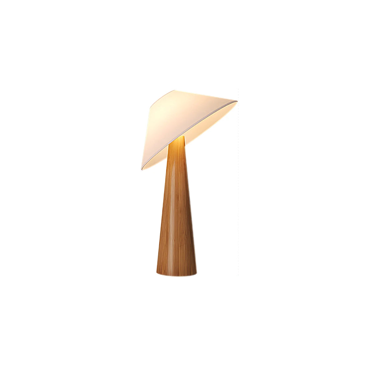 Tilt Hat Wooden Table Lamp 16