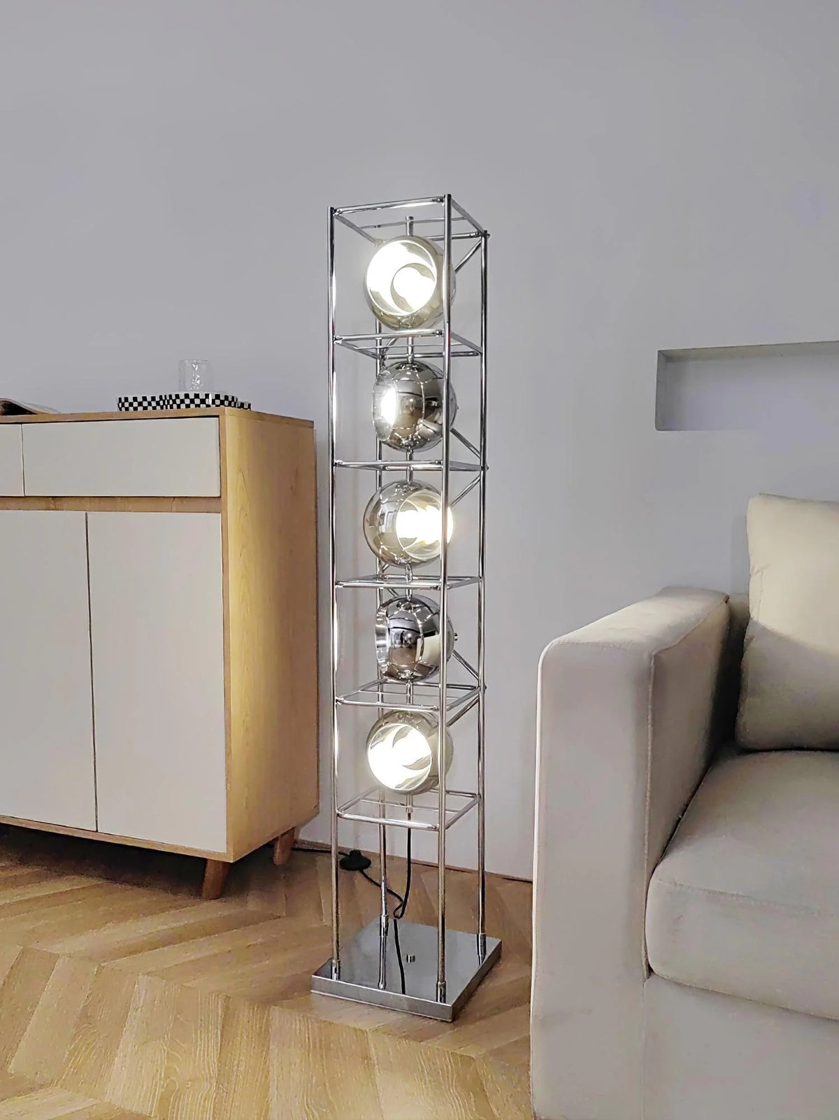 Tower Of Spheres Floor Lamp 13