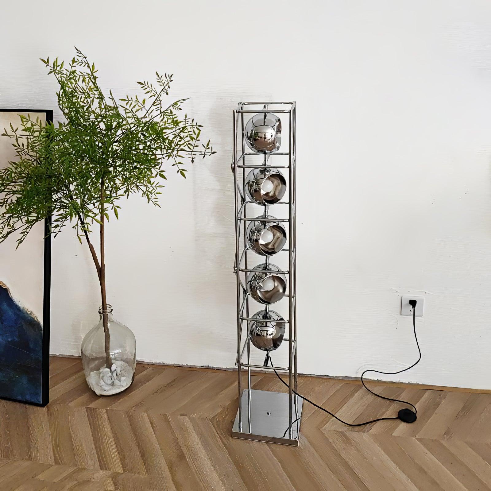 Tower Of Spheres Floor Lamp 3