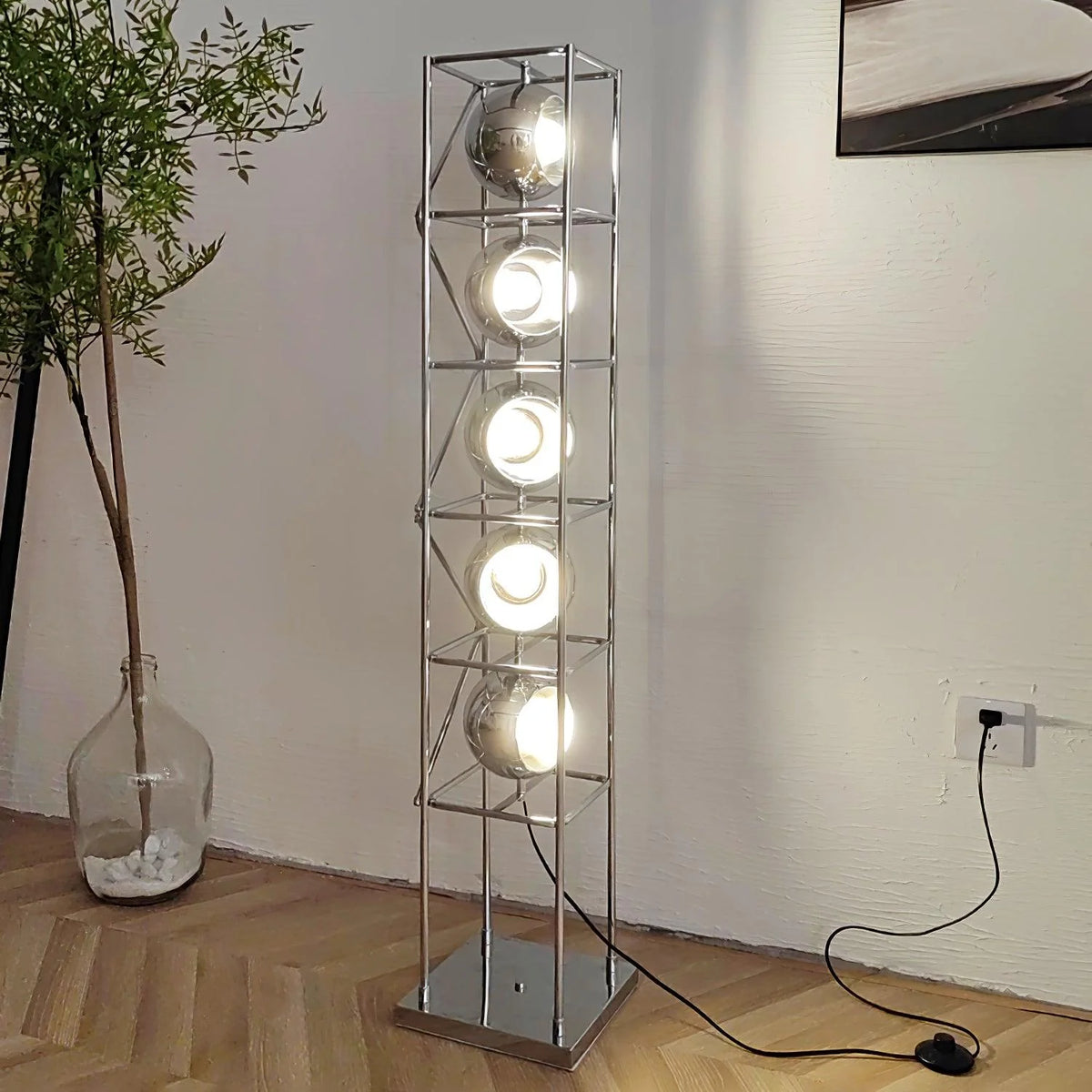 Tower Of Spheres Floor Lamp 4