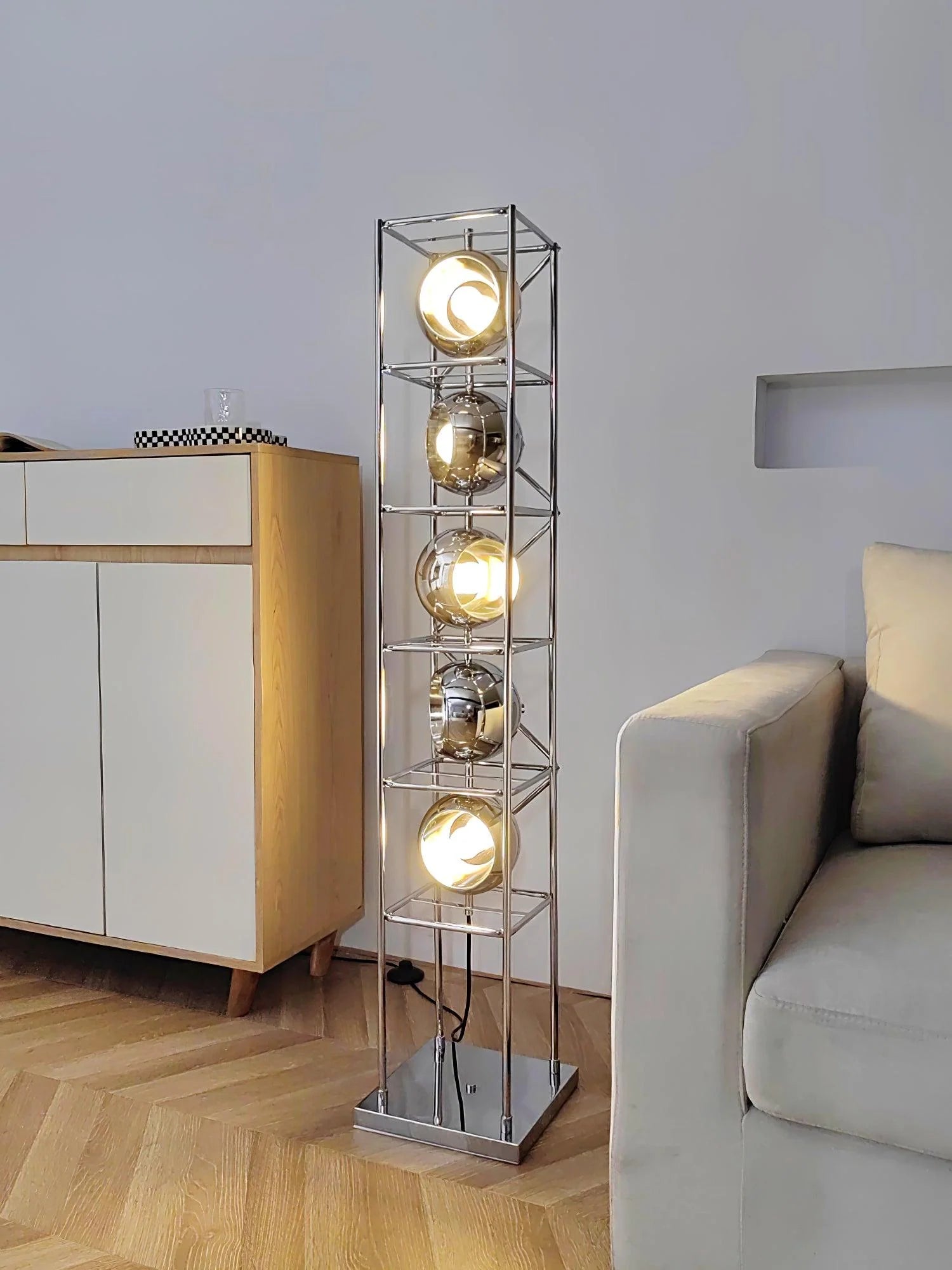 Tower Of Spheres Floor Lamp 9