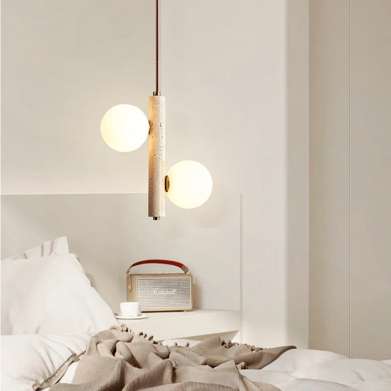 Travertine_Bubble_Ball_Pendant_Lamp_2