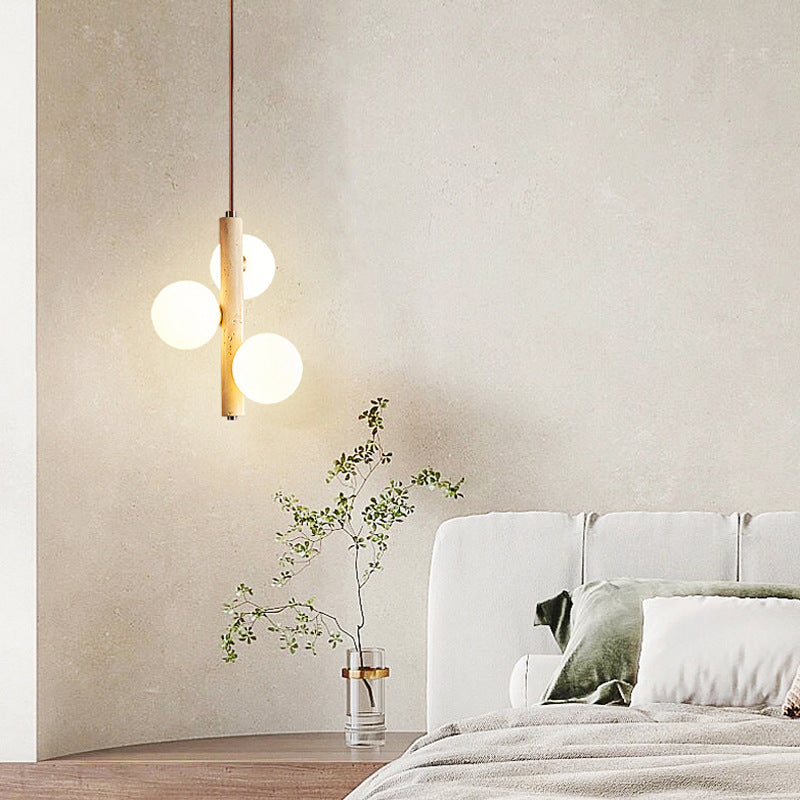 Travertine_Bubble_Ball_Pendant_Lamp_3