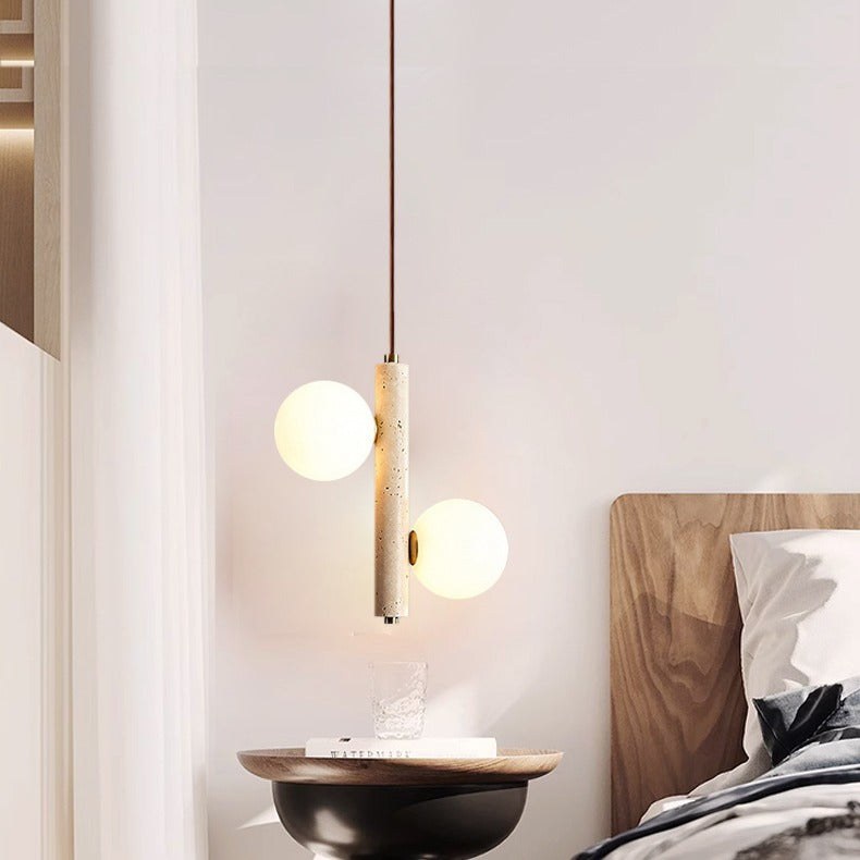 Travertine_Bubble_Ball_Pendant_Lamp_4