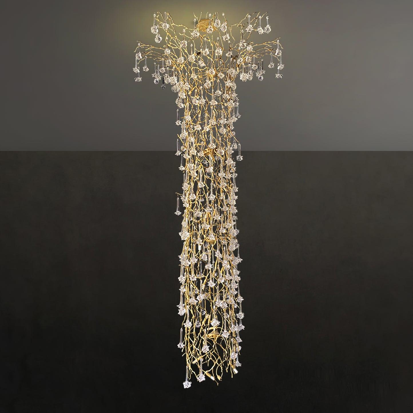 Tree Branch Staircase Chandelier 16