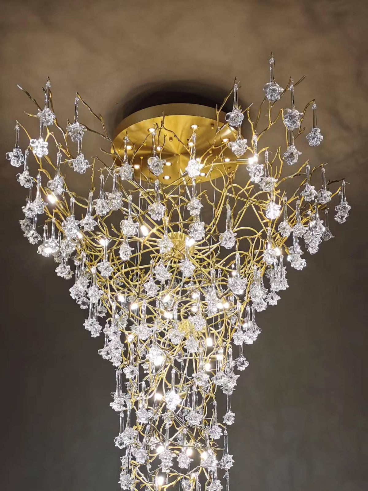 Tree Branch Staircase Chandelier 30