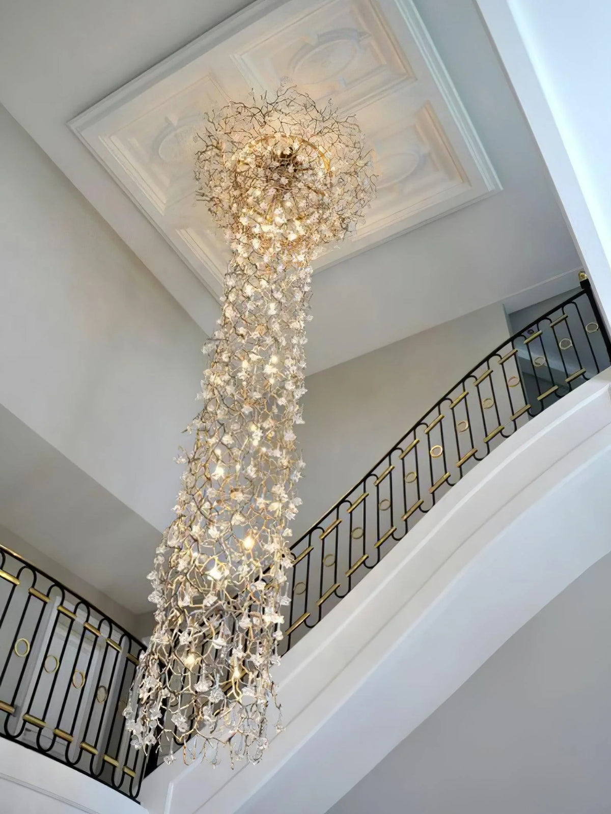 Tree Branch Staircase Chandelier 5