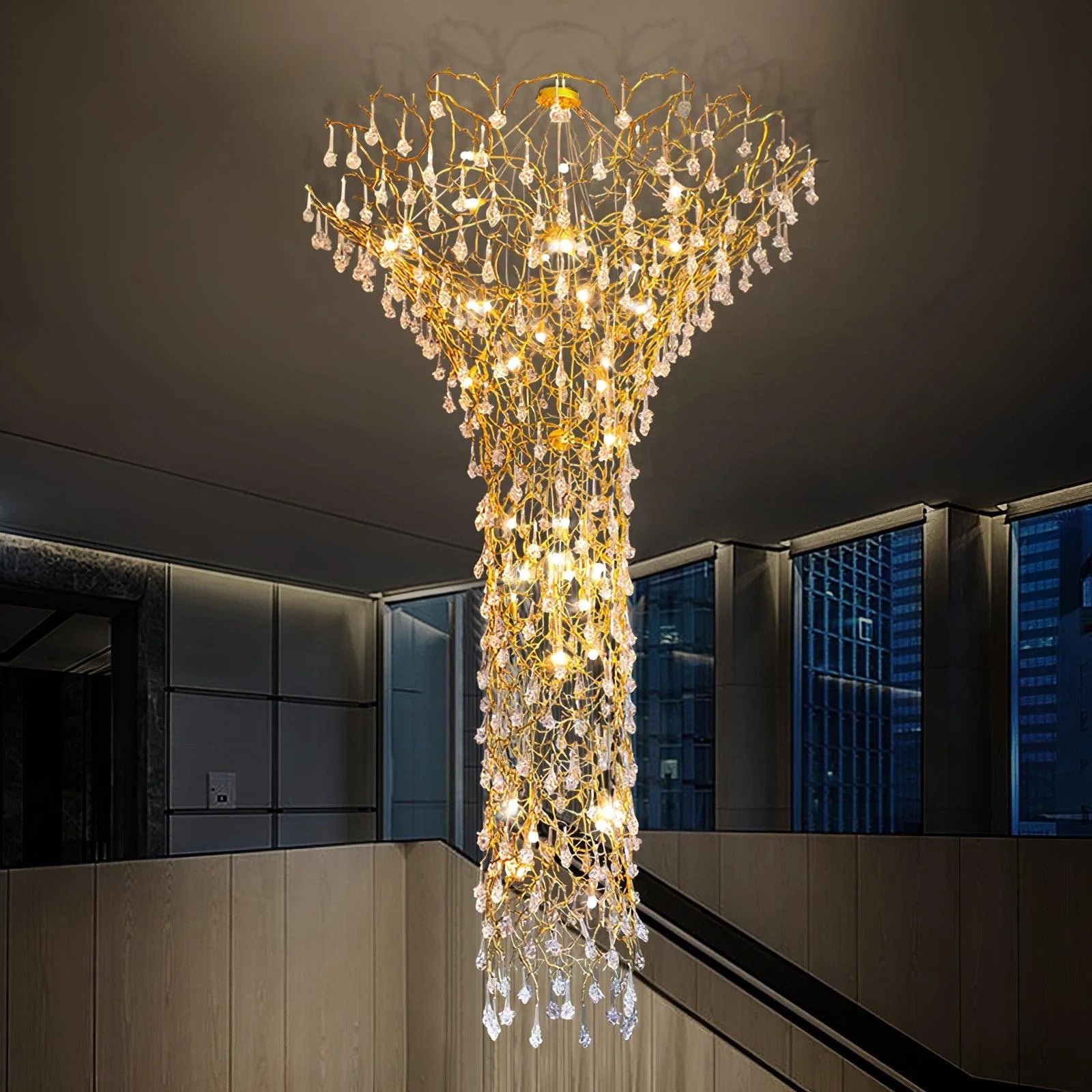 Tree Branch Staircase Chandelier 8