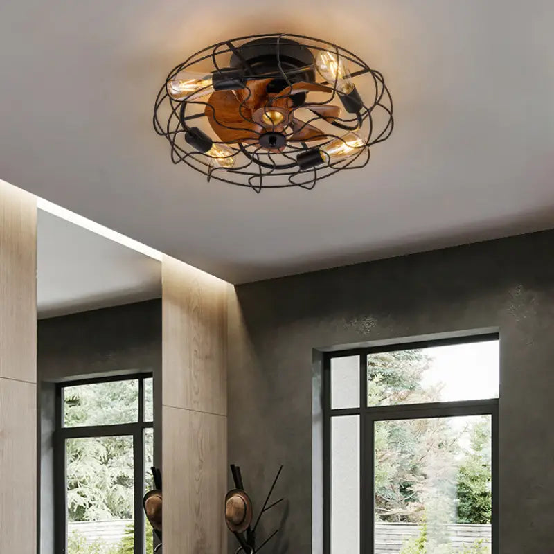 Trivona_Industry_Ceiling_Fan_Light_3
