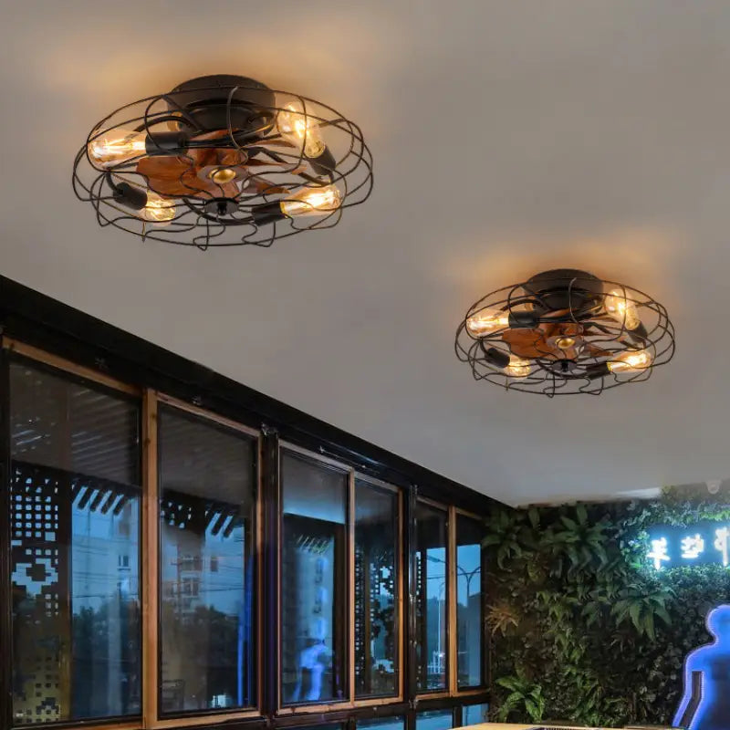 Trivona_Industry_Ceiling_Fan_Light_4