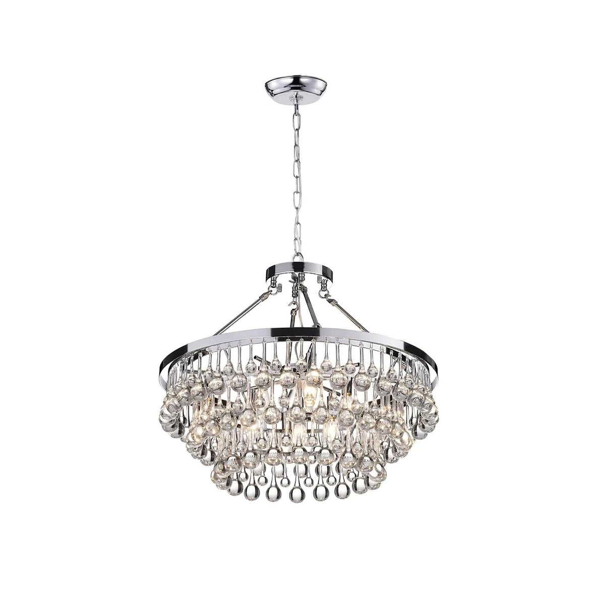 Unique Tiered Crystal Chandelier 10