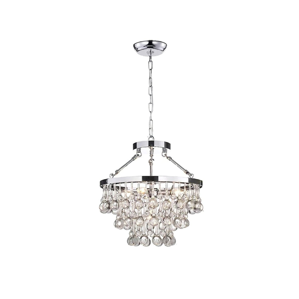 Unique Tiered Crystal Chandelier 16