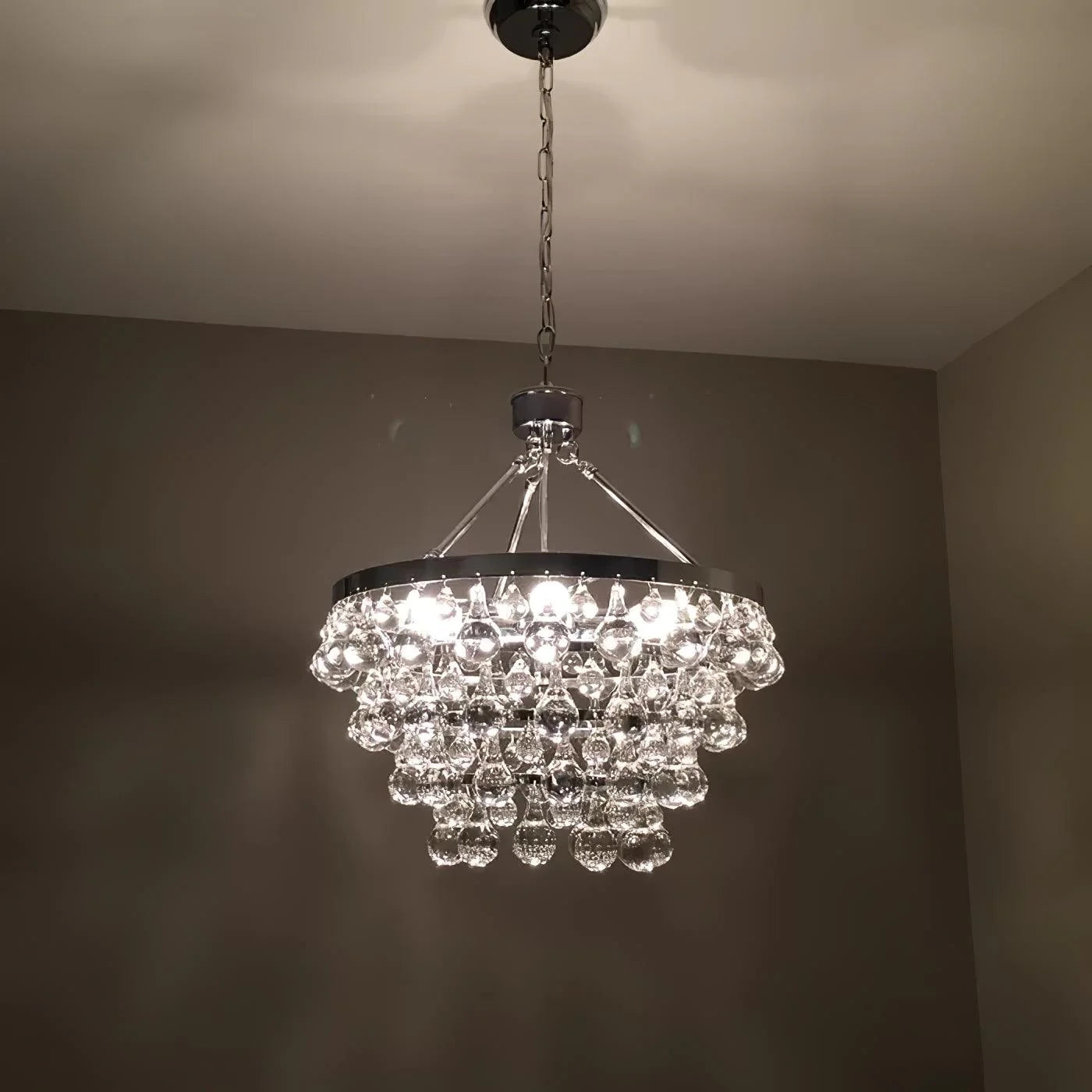 Unique Tiered Crystal Chandelier 26